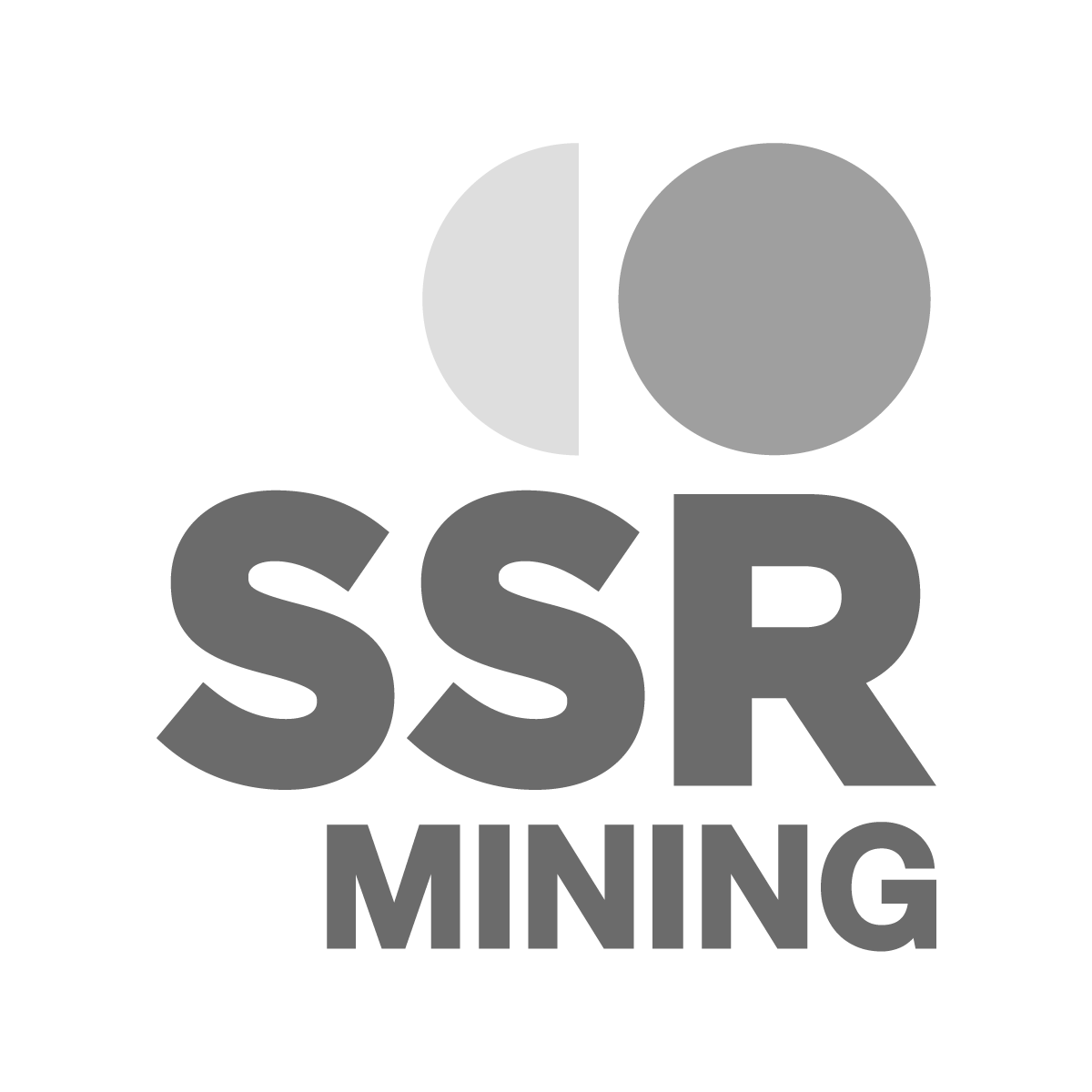 SSR Mining Logo Gray